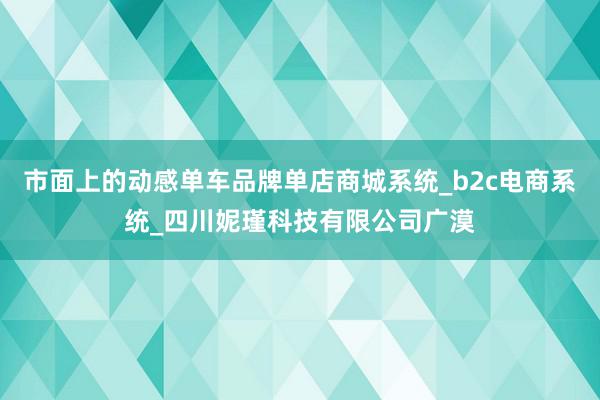 市面上的动感单车品牌单店商城系统_b2c电商系统_四川妮瑾科技有限公司广漠